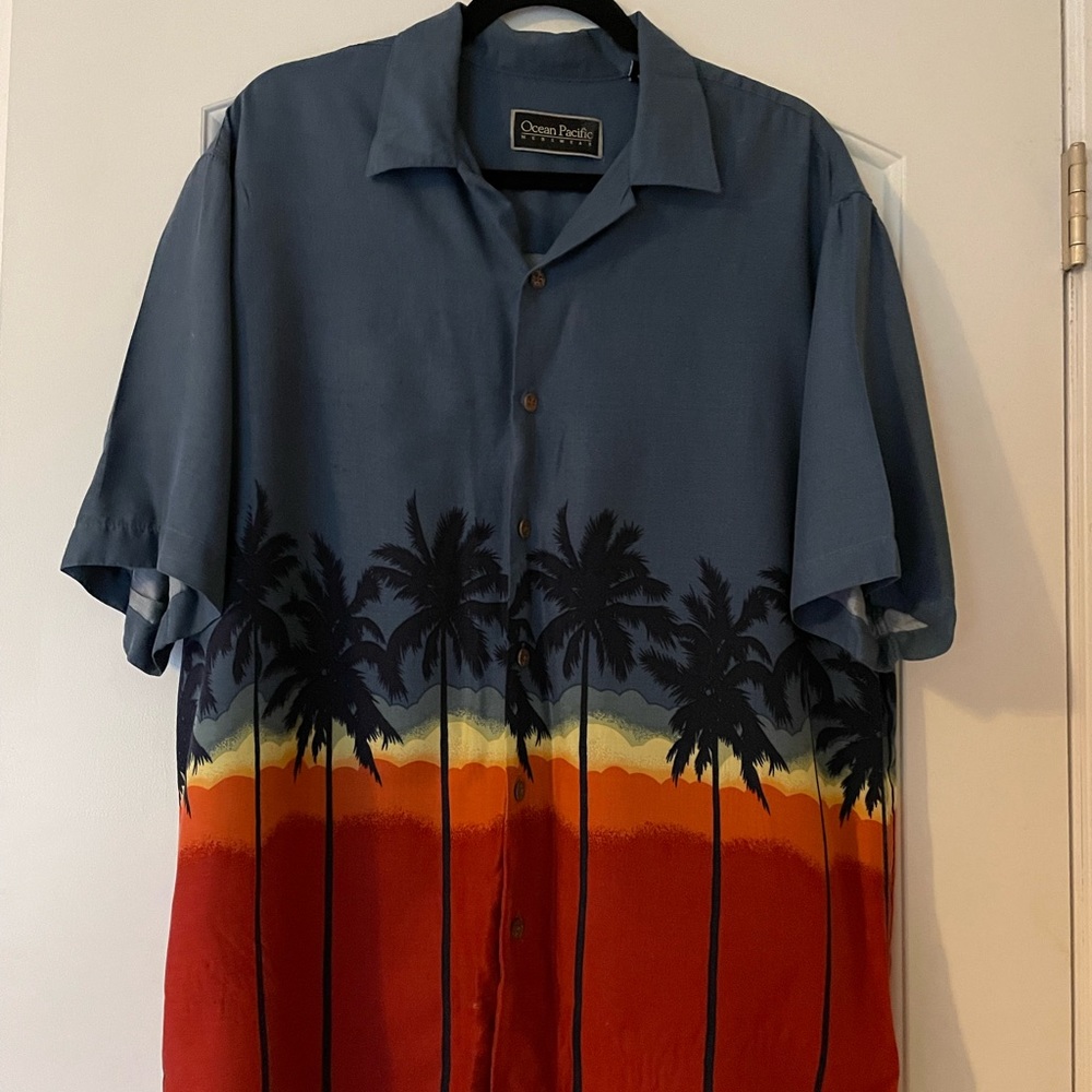 Vintage Ocean Pacific Sunset shirt